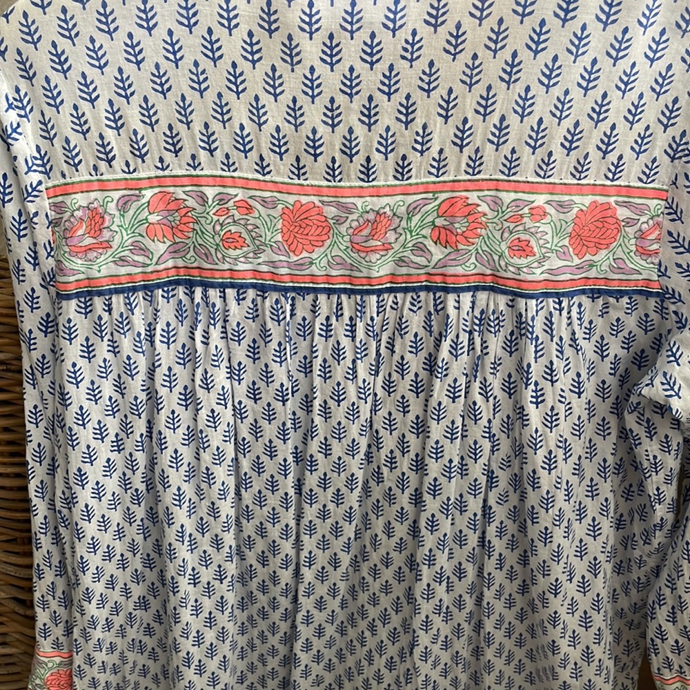 SZ Blockprints Cotton Cover Up Dress - Picture 6 of 7